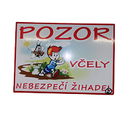 Cedule Pozor včely